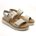Remonte sandaal beige leder D0Q51